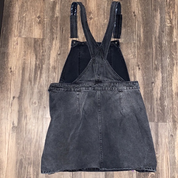 Free People overall Louise denim skirtall jumper - Picture 4 of 10
